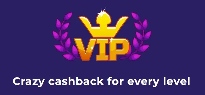Gouden VIP-badge met sterren op donkere achtergrond